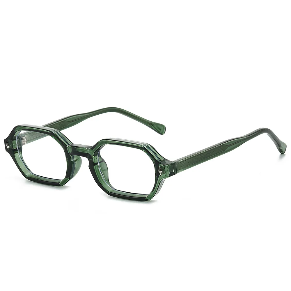 Kleine vintage hexagon zonnebrillen voor dames en heren, luxe designer zonnebril, populaire punk rivet driving shades