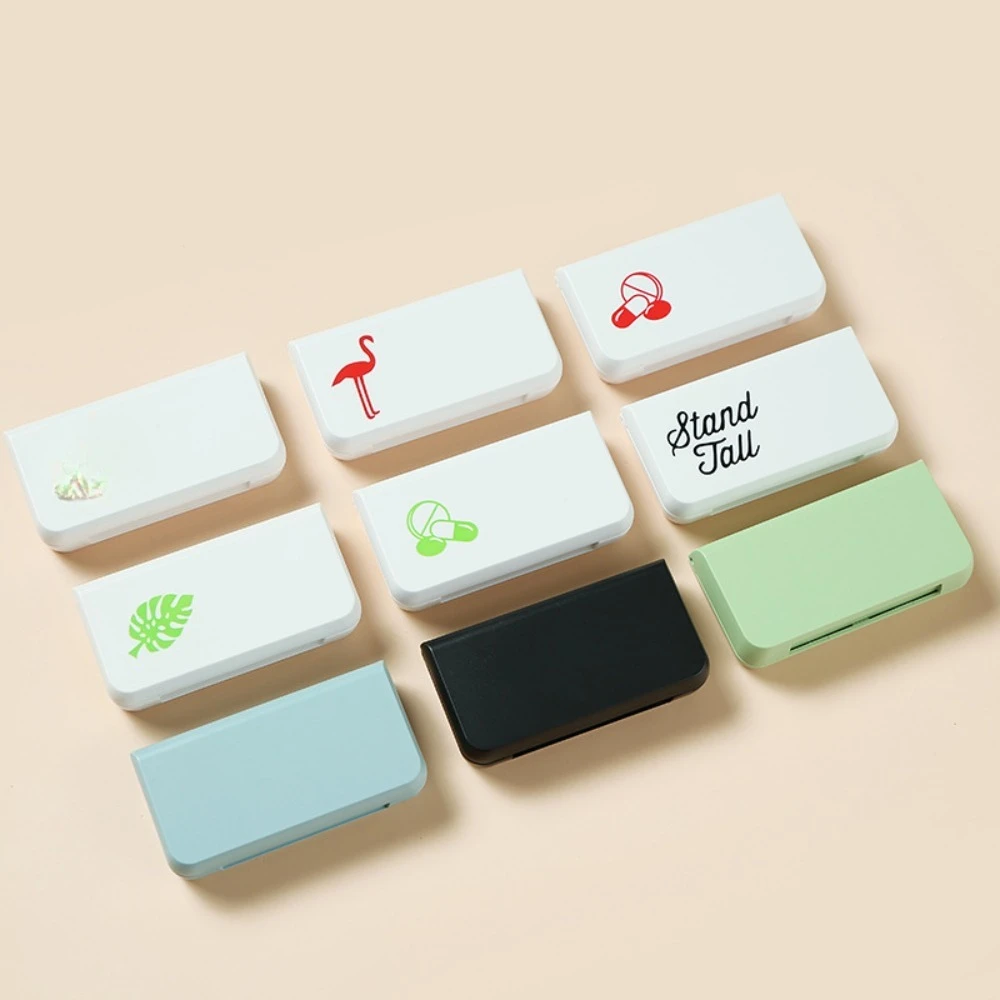 

3 сетки переносной мини-футляр для таблеток, пластиковая дорожная аптечка, милый маленький органайзер для хранения таблеток, коробка-контейнер, чехол-дозатор