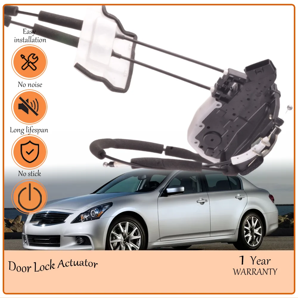 

2Pin Front Right Door Latch Actuator Fit Infiniti G25 2011-2012,G35 2007-2008,G37 2009-2013,Q40 2015 oem 80500-JK600,80500JK600