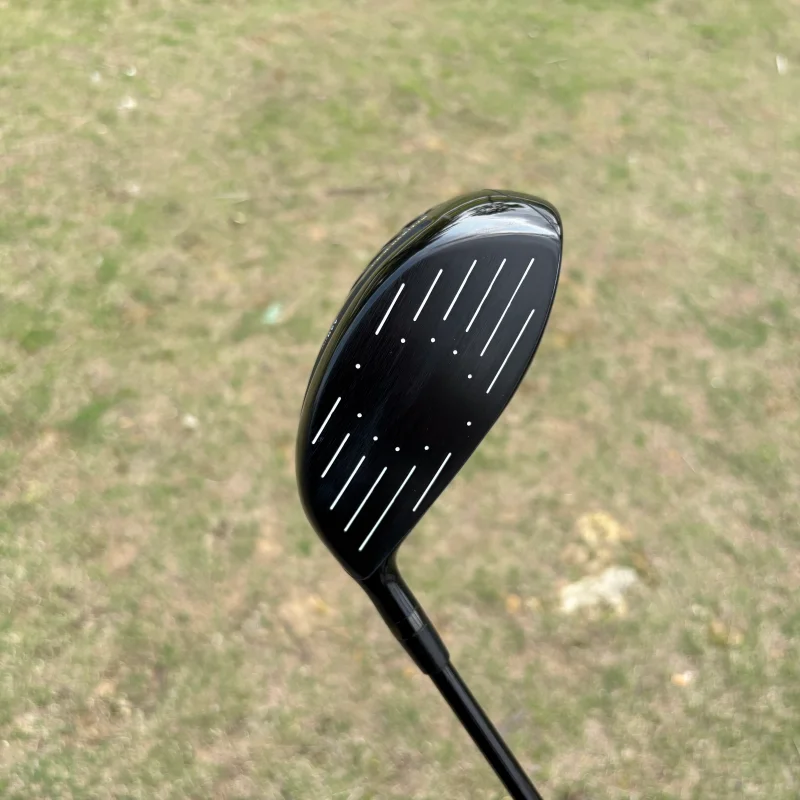 Golf club set, 10.5-degree fairway wood with 2 weighting screws, single-piece 1-wood, black and blue color scheme, suitable for