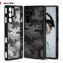 IBMRS for Military Grade Clear Camo Case for nubia Red Magic 9S Pro - 2-in-1 Hard Back Cover, Shockproof & Anti-Yellowing