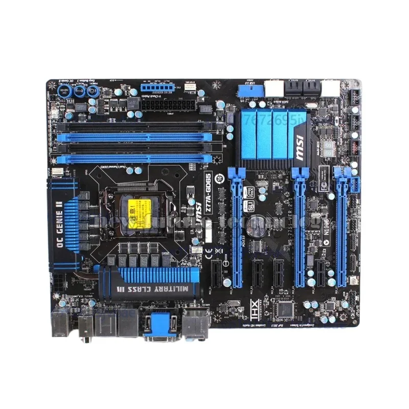 

XMSJ для MSI Z77A-GD65 LGA 1155 DDR3 SATA 6 Гбит/с USB3.0 Intel Z77 ATX HDMI материнская плата