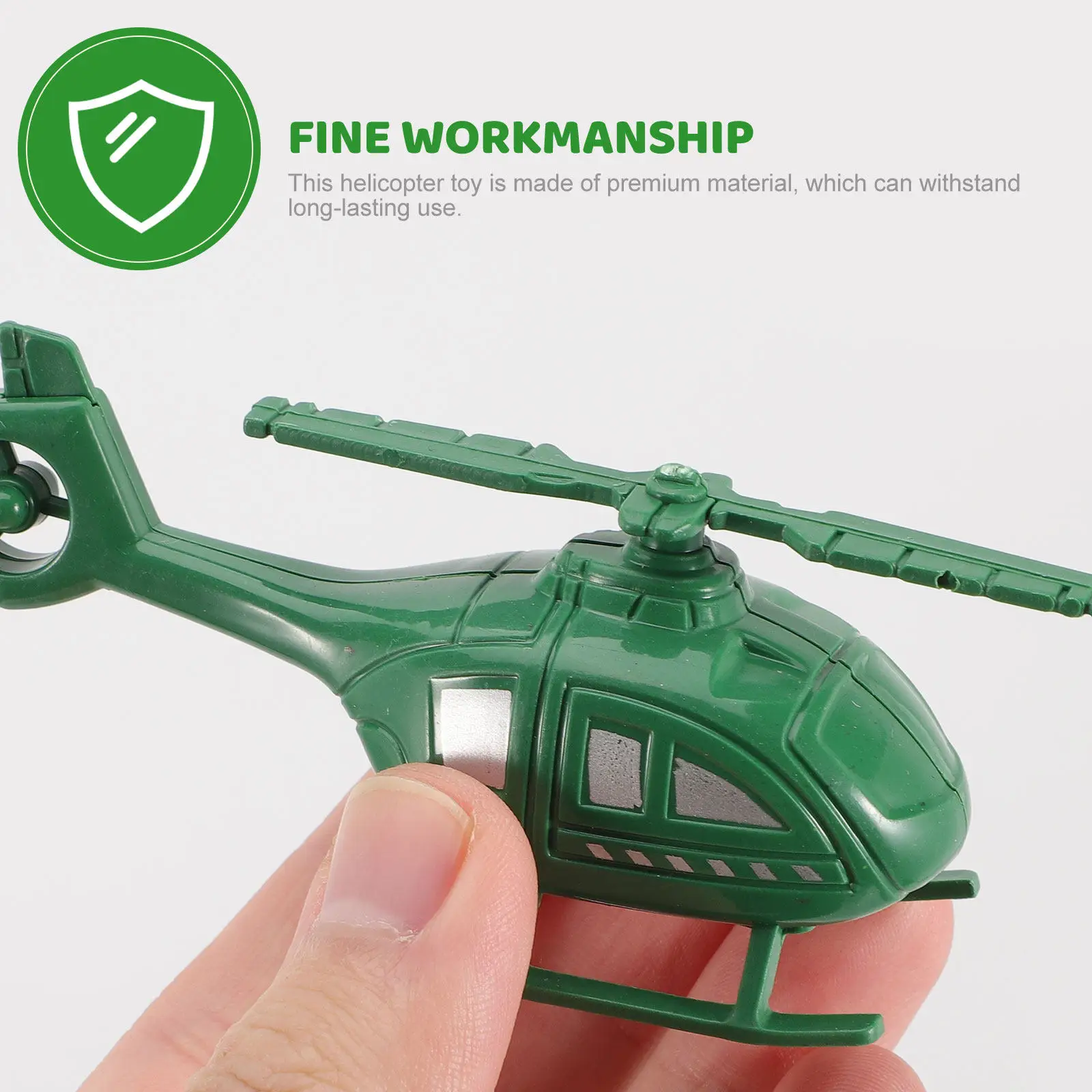 

25Pcs Military Helicopter Airplane Flying Army Aircraft Fighter Kids Play Gift Racing Hand Eye Coordination Toy Helicopter