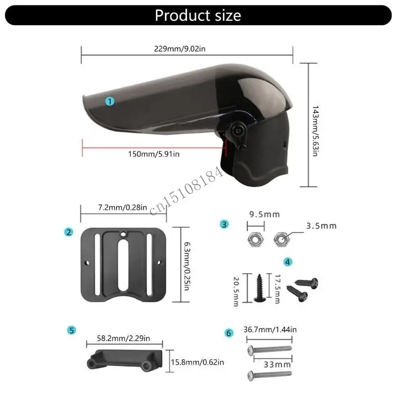 517B Motorfiets smartphone Mount ondersteuning met verbeterde stabiliteit en stofdichte functies voor betrouwbare