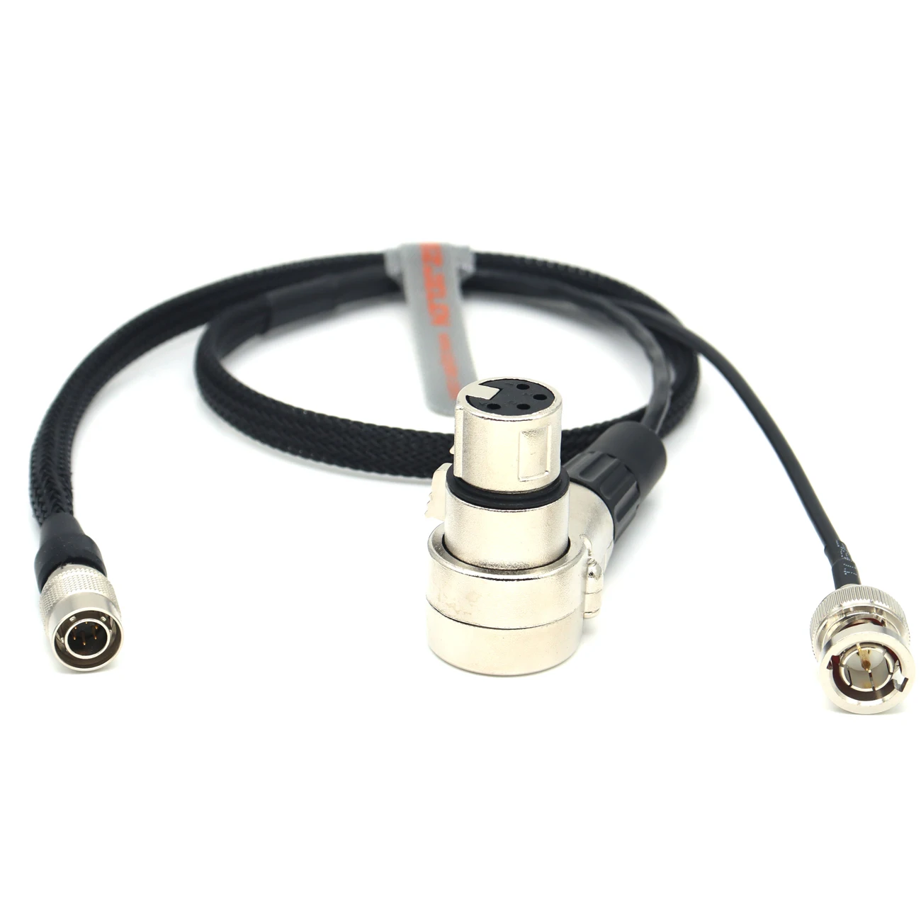 1PC For Steadicam Zephyr 6-Pin Hirose to 4-Pin XLR Female + BNC Monitor Power/Video Cable