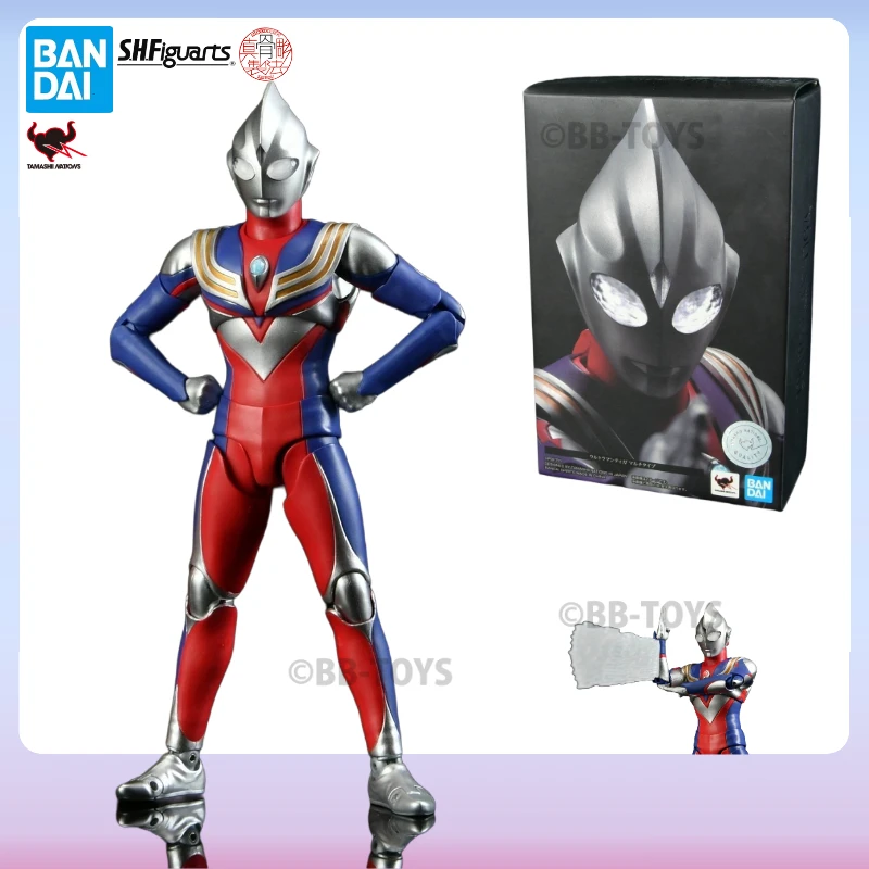 

In Stock Bandai S.H.Figuarts SHF Ultraman Series Tiga Composite Movable Anime Action Figure Collectible Original Box Finished