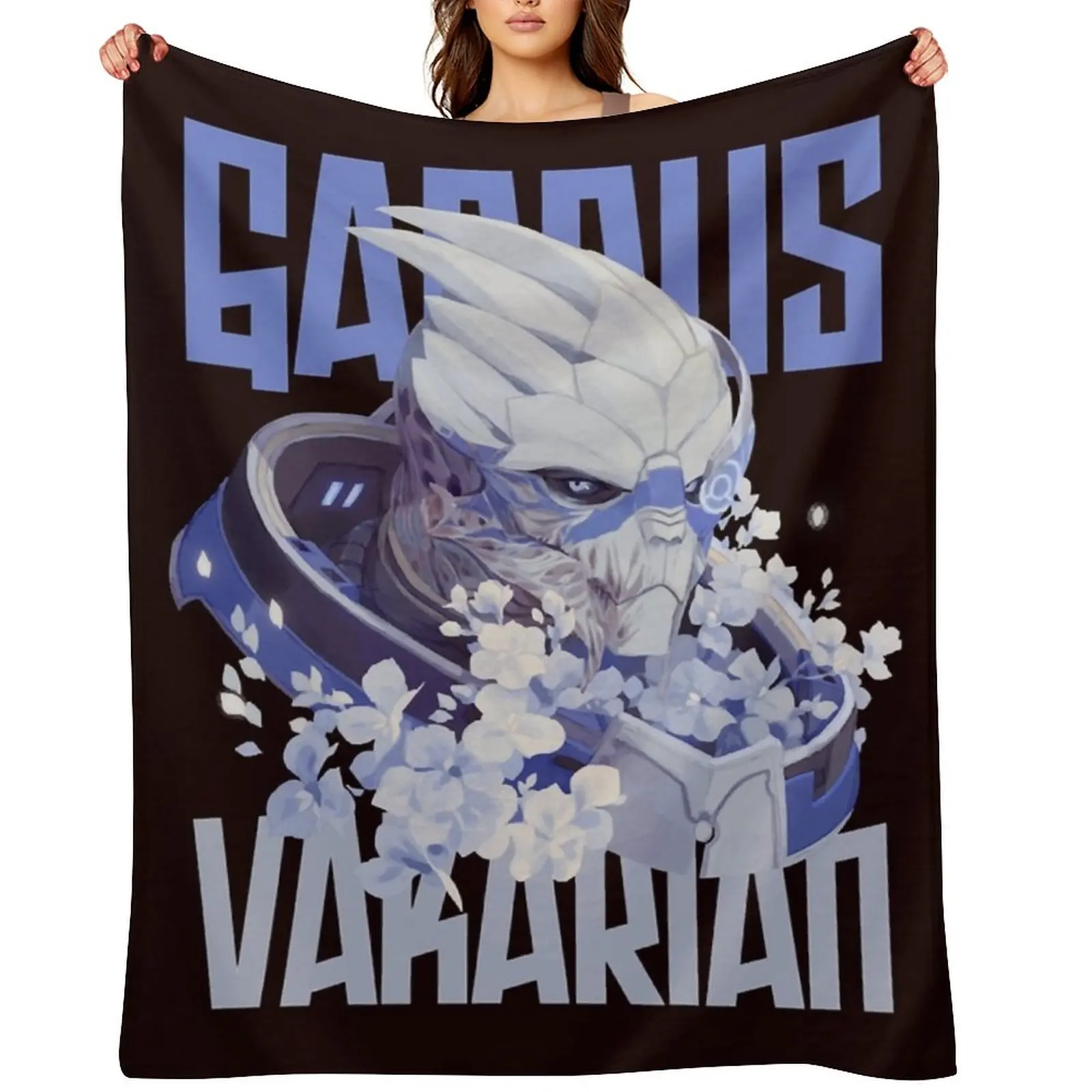 

GARRUS VAKARIAN Classic Throw Blanket bed plaid Moving Plaid on the sofa Soft Plush Plaid Blankets