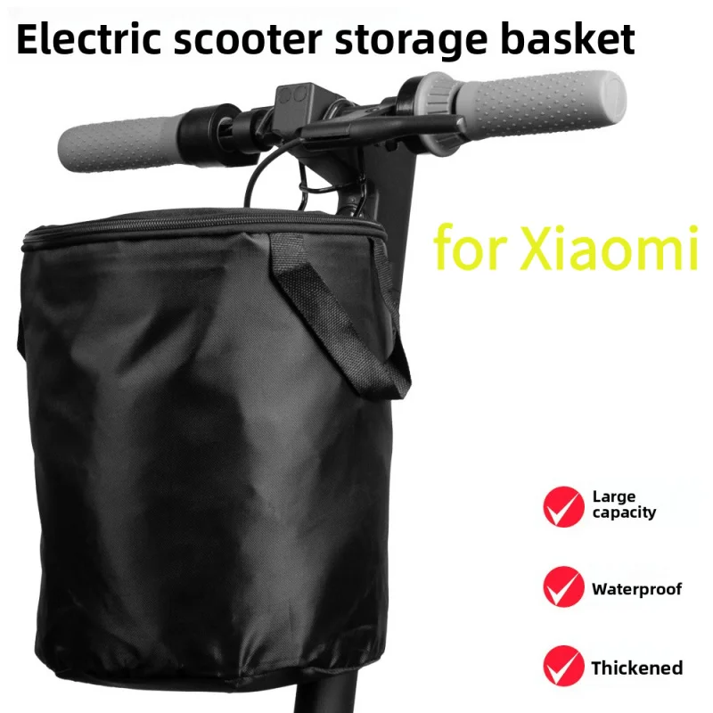 

Водонепроницаемые корзины, сумки на руль, ручка для хранения, часть для электрического скутера Xiaomi M365 Mi3 Pro2 для Ninebot Max G30, сумка
