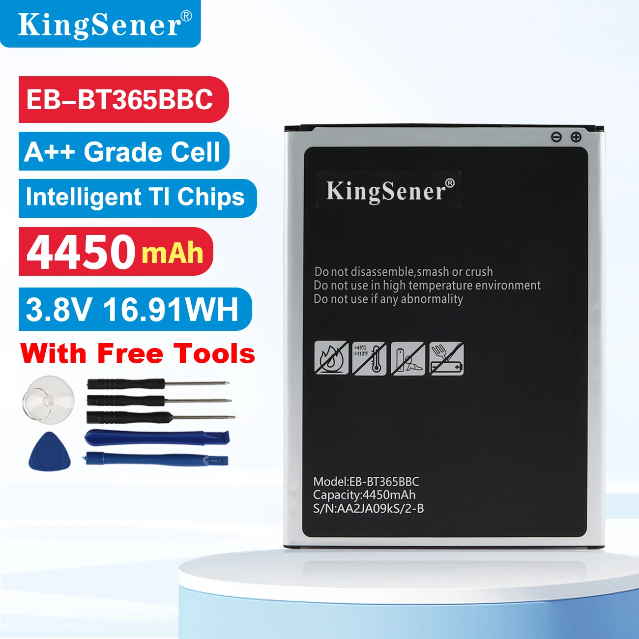 2026 EB-BT365BBC Replacement Battery For Samsung Galaxy Tab Active SM-T360 SM-T365 SM-T390 SM-T395 EB-BT365BBE Batteries + Tools