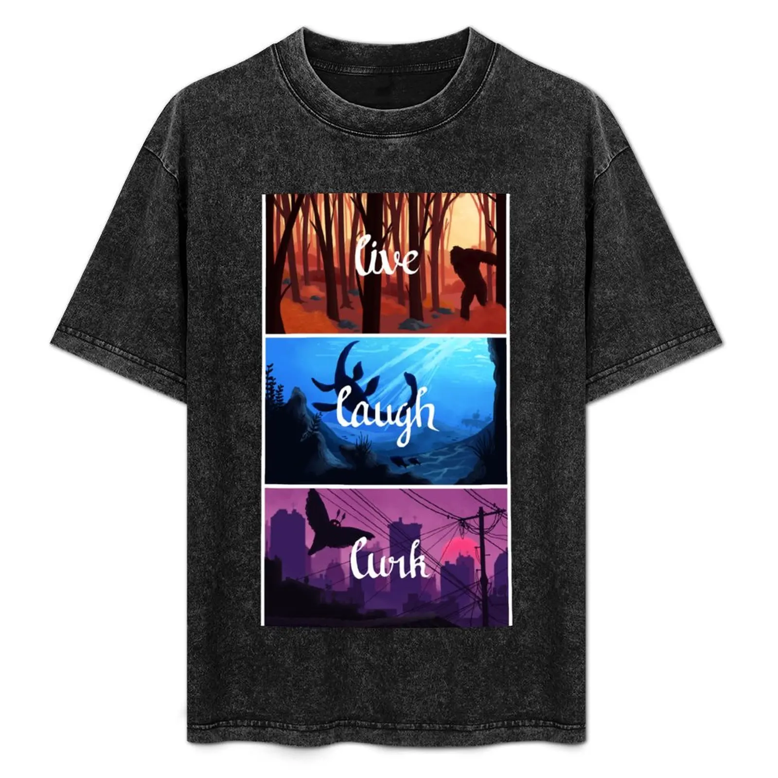 

Футболка Live Laugh Lurk Dry Fit для бега с короткими рукавами