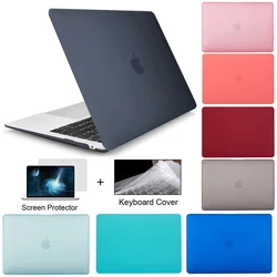 for Apple MacBook Air 15.3 A2941 Pro 14.2 A2442 M1 M2 Chip Laptops Case for Macbook Air 13.6 A2681 13.3 A2338 A2337 A1932 Fuanda