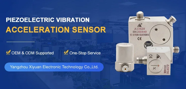 High Sensitive vibration Acceleration sensor piezoelectric Small Size accelerometer for Sale
