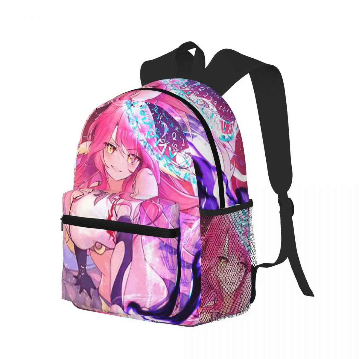 

Jibril аниме нет игры нет жизни студенческий рюкзак школьная сумка походный дорожный рюкзак для мужчин и женщин модная сумка для книг сумки на плечо