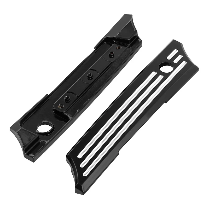 Motorcycle CNC Saddlebag Latch Covers For Harley Touring Road King Electra Glide Street Glide 2014-2024