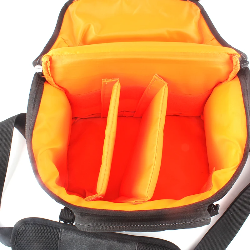 Camera Bag Waterproof Shockproof Adjustable Dividers for DSLR Mirrorless Cameras Lenses Travel Photography Shoulder Bag