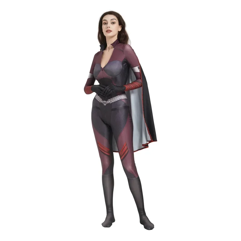 SN55The Boys Starlight Storm Frontline  Black Robe Sentinel Company  Chinese High Iron Man Tight fitting Costume cosplay$@1w