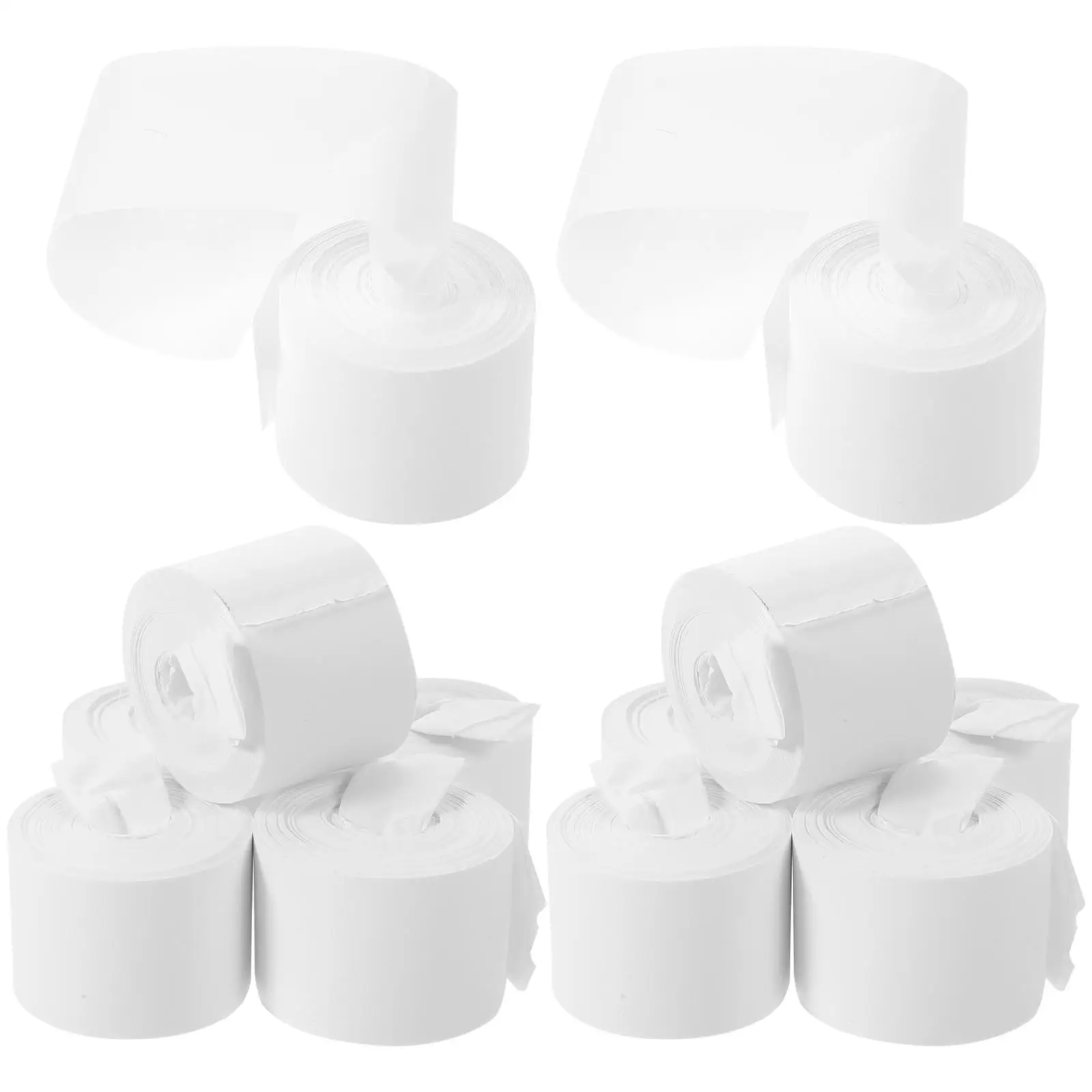 

12 Round Mouth Coils Paper Props White Tricks Accessories Birthday New Year Party Stage Performance