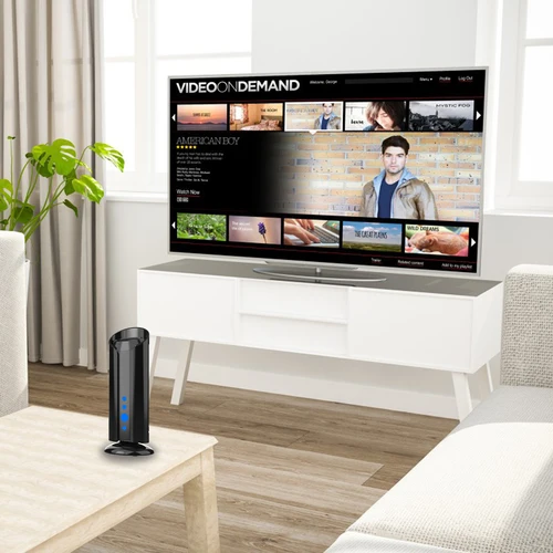 Imagen 2 del producto Potente antena de TV para interiores/exteriores, amplificador de señal de antena Digital de alto ganancia, disponible para interiores y exteriores