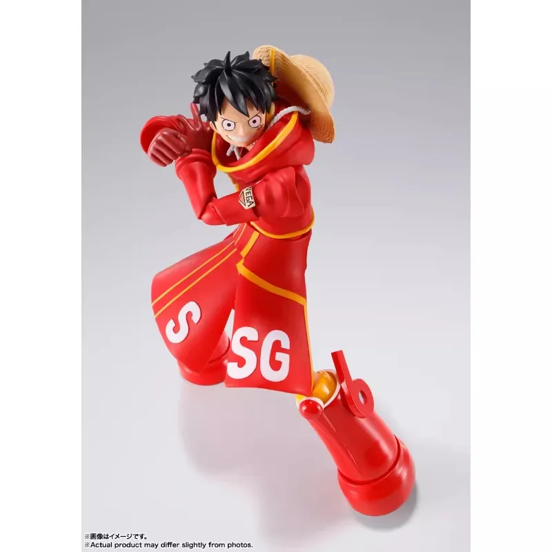 En Stock Bandai Original véritable S.H.Figuarts une pièce figurine d'anime singe D. Luffy figurine jouets pour garçons filles enfants cadeau