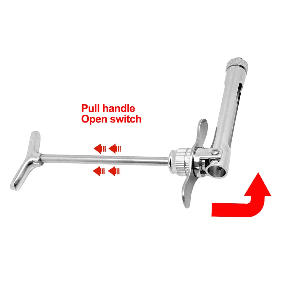 Dental Stainless Steel Syringe 2.2Ml Pen-Style Aspirating Dental Surgical Instrument Dentist Injector Tools