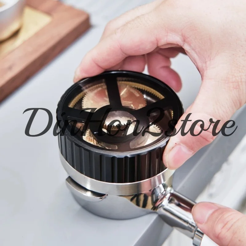 gear dispenser, coffee cloth powder needle, Italian utensils, broken agglomerate 58mm