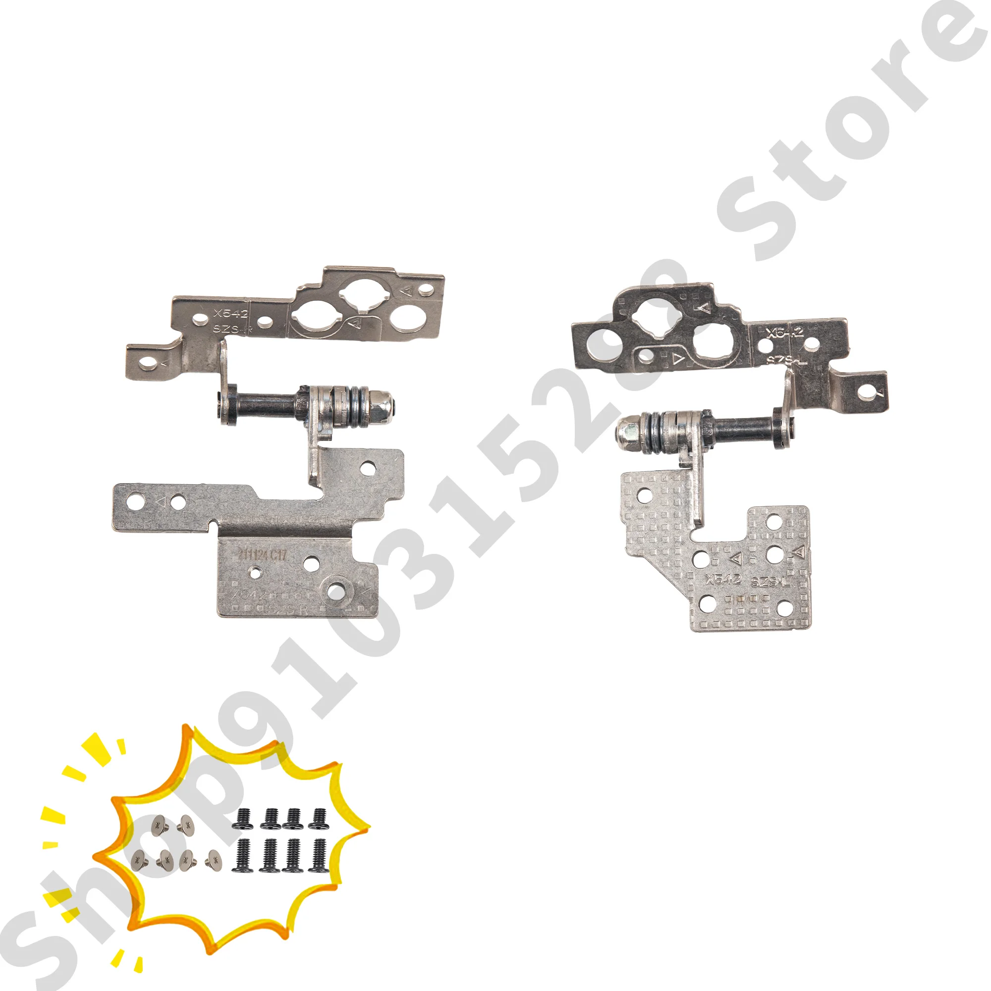 Imagem -05 - Nova Capa Traseira Lcd Moldura para X542 X542u X542ur un Fl8000u A580u F580 V587u R542 R542ua Moldura Frontal Capas para Laptop Substituir