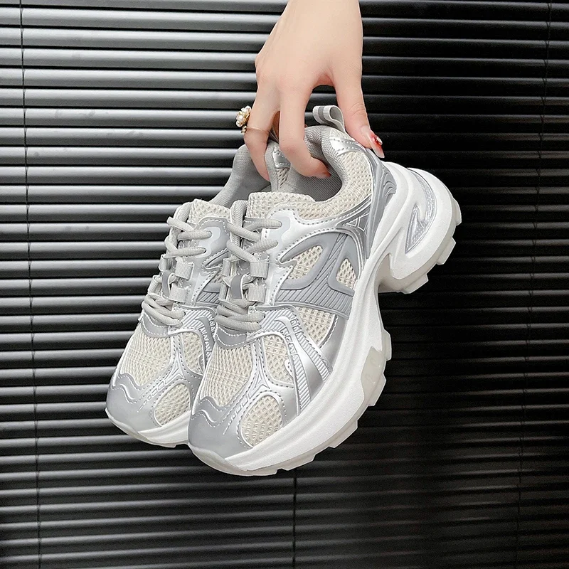 

2025 New Sneakers Women Trends Woman Casual Shoes Platform Sneakers Casual Vintage Comfortable Shoes Fashion Women Sneakers