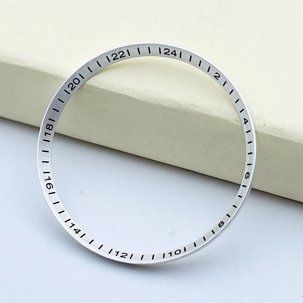 Mod SKX007 Copper Chapter Ring Fit FOR SKX007 SKX009 SPRD Watch Case Inner Ring Men Diving Watch Inner Shadow Ring