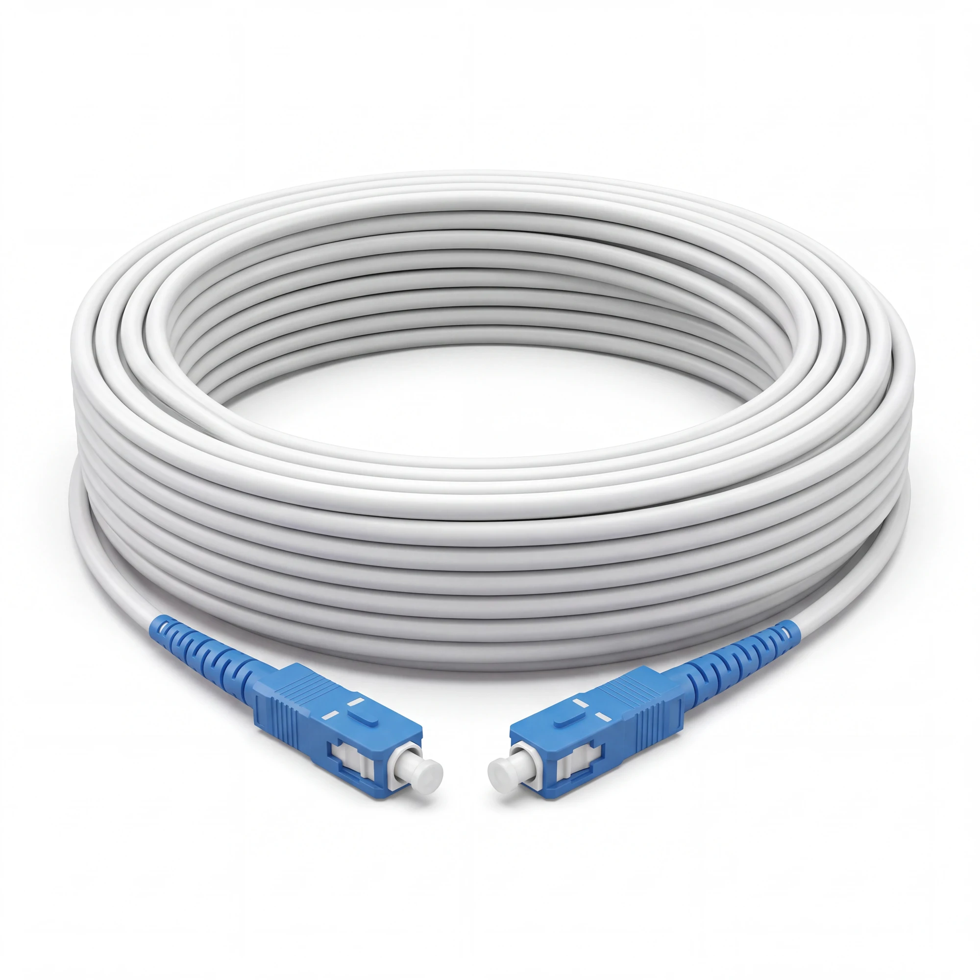 1M-30M Fiber Opitc Patch Cord SC/APC SC/UPC 3.0mm Armored Simplex Single Mode Optical Jumper