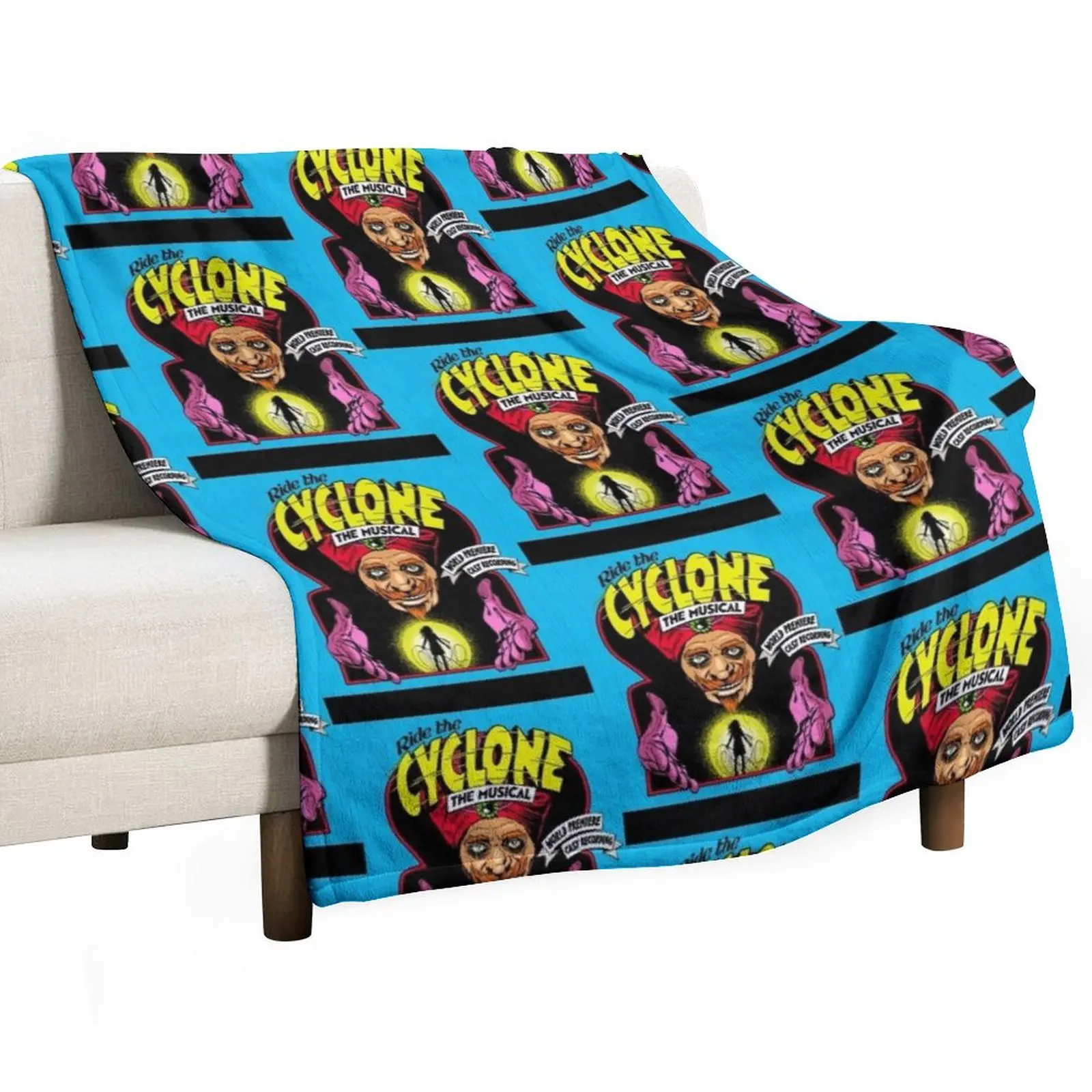 Ride The Cyclone Poster Throw Blanket Plaid on the sofa Weighted warm winter cosplay anime Blankets