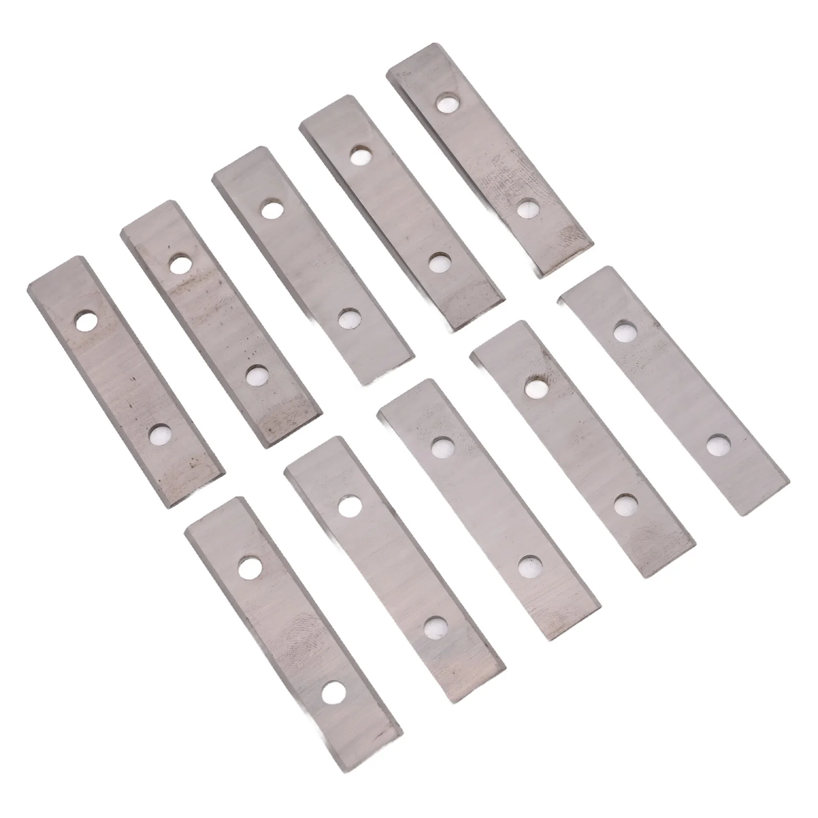 10pcs Square Carbide Reversible Insert Cutter 50x 12 X1.5mm Paint Scraper Blades 35 Degree 2-Cutting Edge Cnc Toolholding