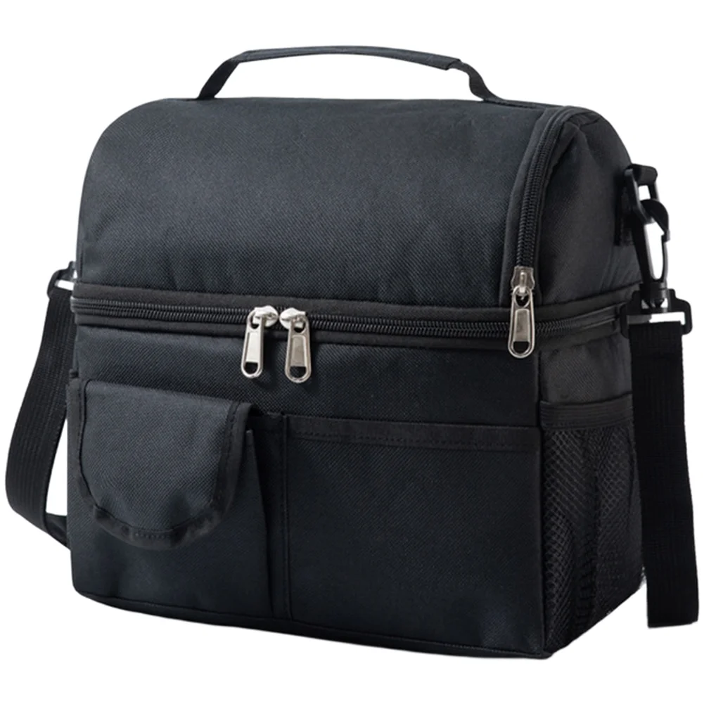 Food Transport Bag with Double Layer Insulation and Waterproof Oxford Cloth Construction for Reliable Performance