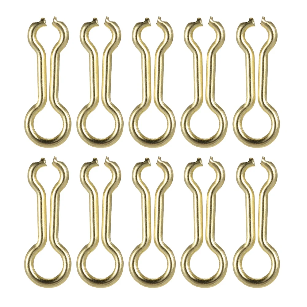 200PCS 21.5Mm Fishing Accessary Brass Sinker Wire Eye for DO-IT Molds Carp Fishing Tackle L