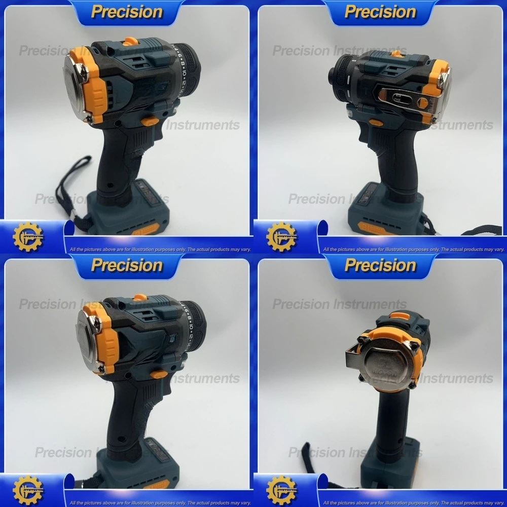 

2026 High Power Dual Speed Brushless Compact Drill Driver Electric Screwdriver for Home and Workshop Use