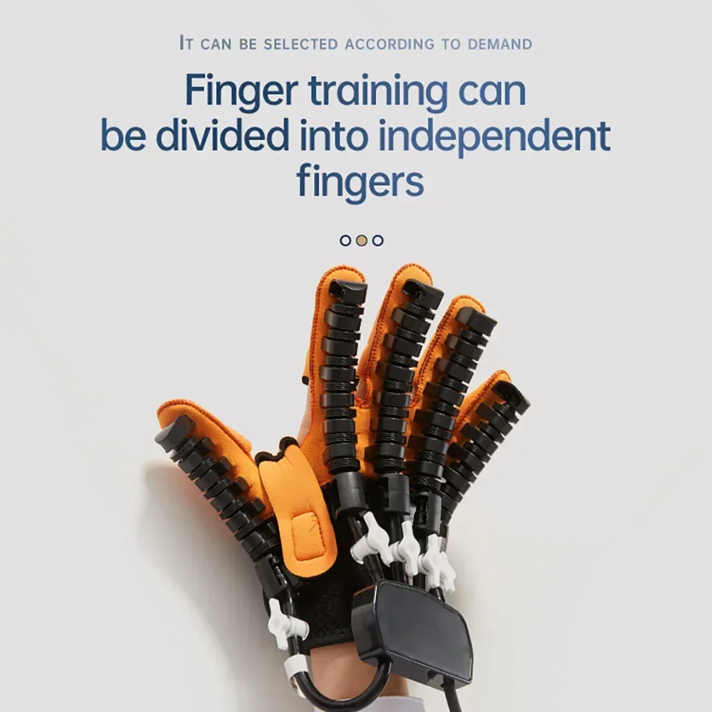 Schlaganfall-Hemiplegie-Trainingsausrüstung, Rehabilitationsroboter, Handschuhe, Fingerglättung, Brace Guard für die Genesung der Handfunktion