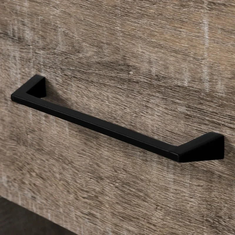 Valet Rack Buffet in verweerd eiken en ebbenhout