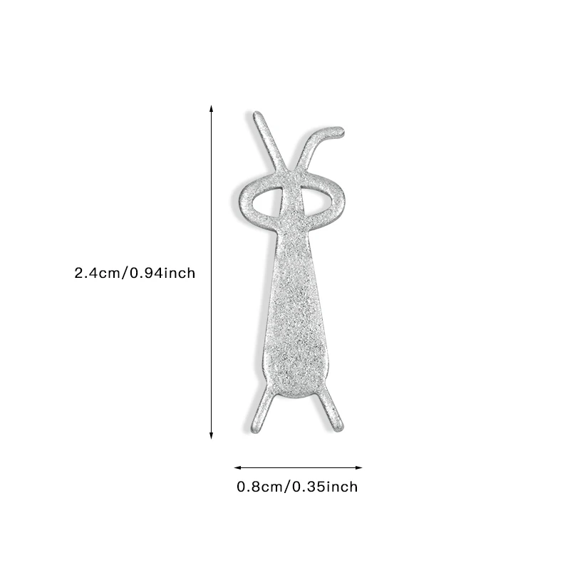 Rabbit-Shaped Iron Wire Can be Used with Magnets to Draw Out Rabbit ears Shapes Effect For Cat Eye Polish Magnetic Nail Art Tool