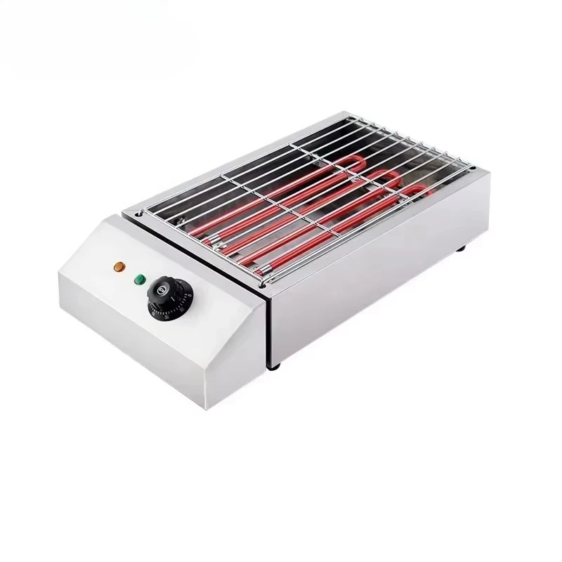 Factory Price Commercial Smokeless Stainless Steel Roasting Station, Eco Friendly Compact Barbecue Rack for Daily Cooking