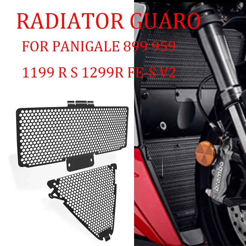 Protetor Radiador para Motocross, Ducati Panigale, tampa traseira, 899, 959, 1199, R S, 1299, FE, S Panig