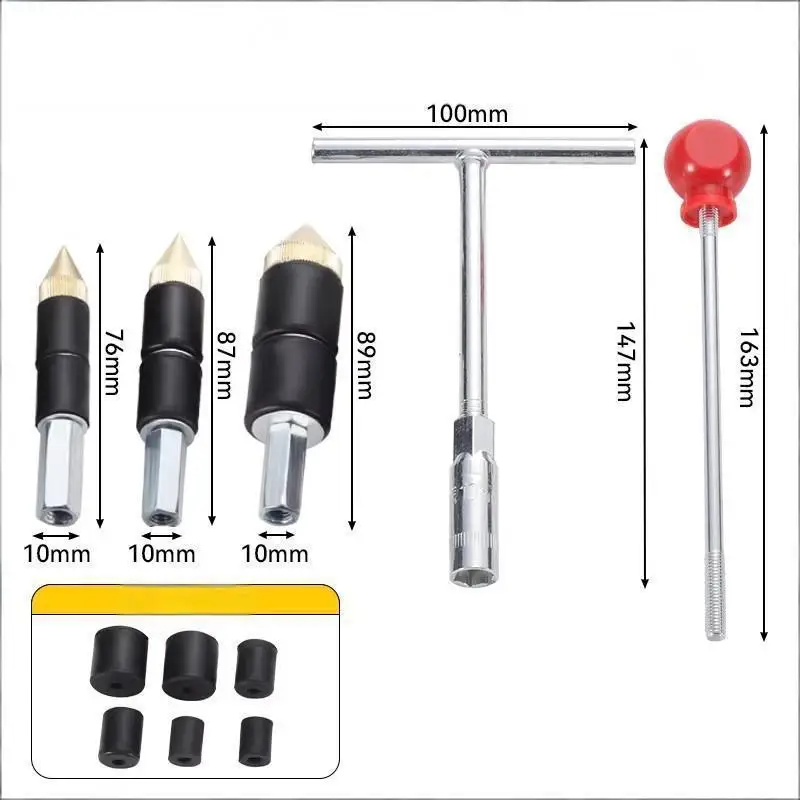 11-teiliges Notfall-Rohr-Wasserstopp-Set aus 304 Edelstahl, Heißschmelz-Wasserstoppwerkzeug, Robuste PPR-Rohr-Wasserstoppnadel für Rohre – Detail 6