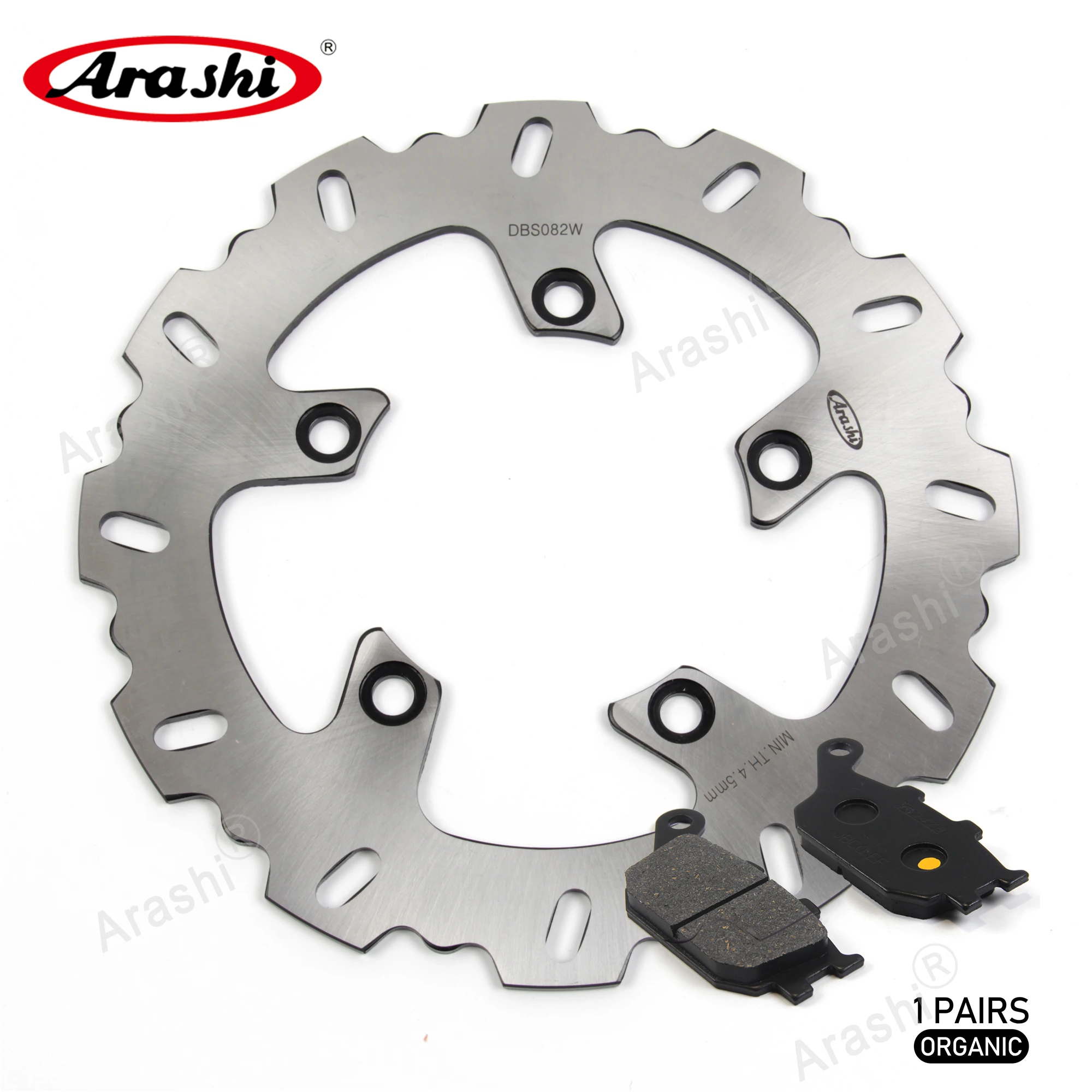 

Arashi CNC Rear Brake Disc Rotor Disk Brake Pads For YAMAHA FZ1 1000 2010 2011 2012 2013 2014 / FZ1 FAZER 2006 2007 2008- 2012