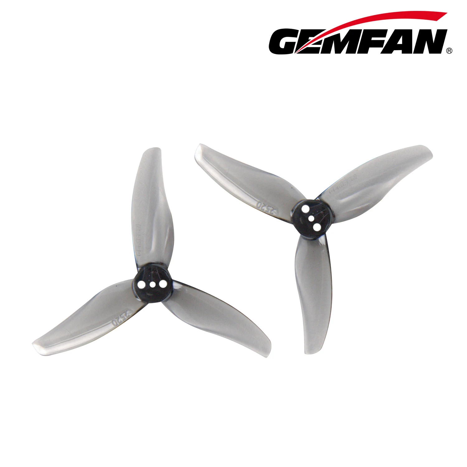 Gemfan 2520 Hurricane 2520-3 2Inch 3-Blade 2.5x2.0x3 Propeller Three holes 1.5mm  FPV Propeller for FPV Racing Toothpick Drone