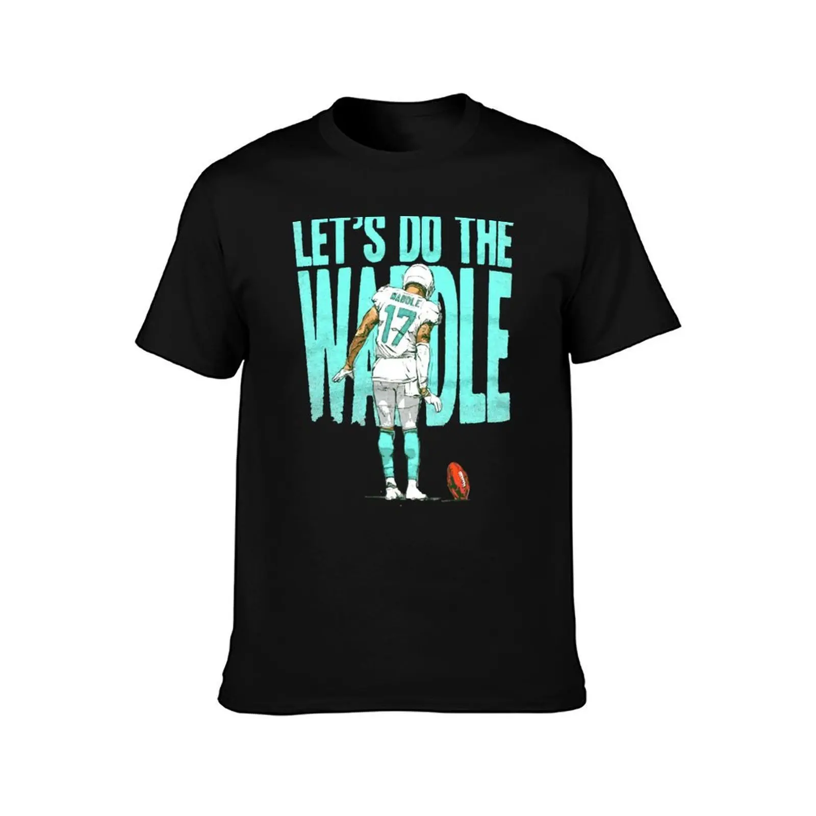 Jaylen Waddle T-Shirt Summer Casual Cotton Tee Oversized Streetwear Tops Vintage Graphic Print Loose Fit Short Sleeve
