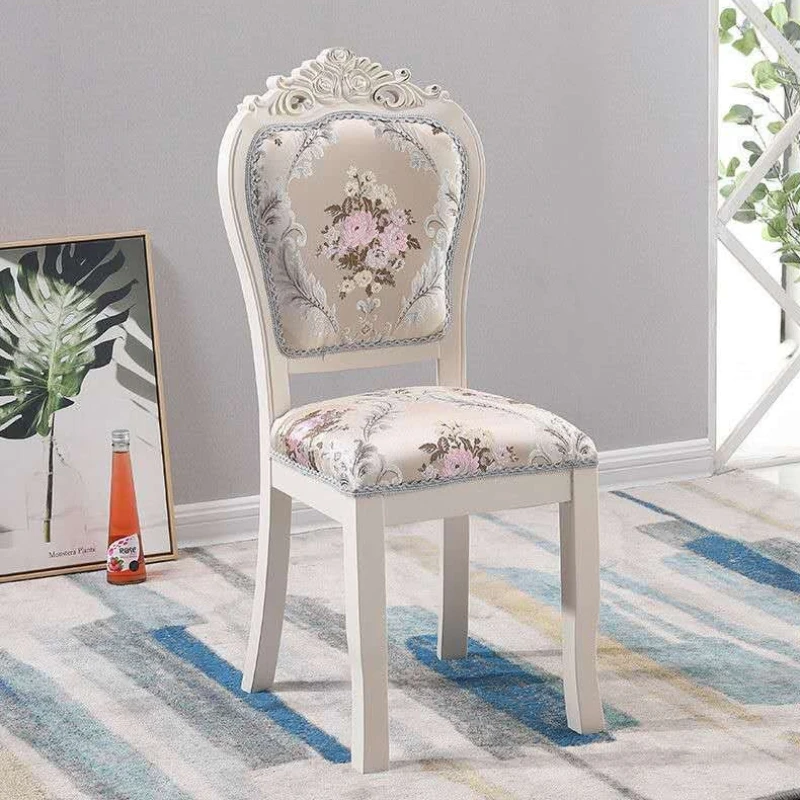 

Trendy European Dining Chair Modern Cushion Party Italian Nordic Dining Chairs Designer Luxury Cadeiras De Jantar Home Furniture