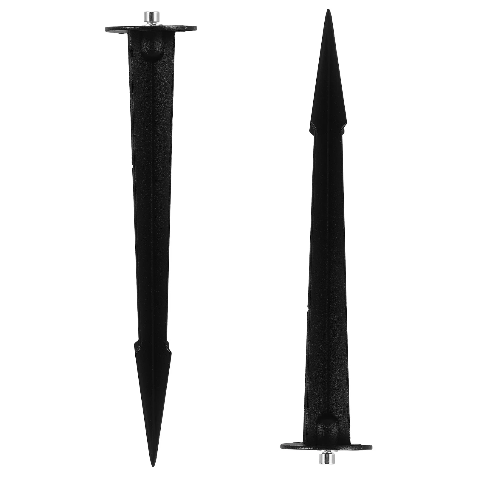 

2Pcs Ground Outdoor Replacement Stakes For Lights Light Accessories Aluminum Material Garden Path Landscaping Lamp Parts