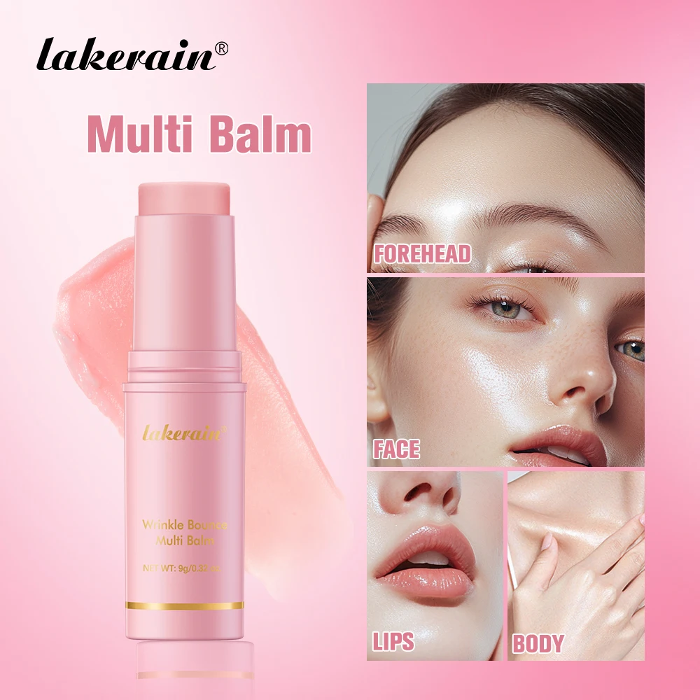 Lakerain Moisturizing Wrinkle Bounce Multi Balm Facial Collagen Multi Balm Stick Wrinkle Bounce Balm Cream Dull Cosmetics Korean