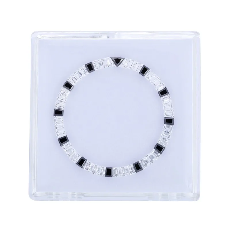 

RUIF 2024 Hot Sale Colorful 48pcs/Set Created Gemstone+Cubic Zircona for Submariner 40mm Watch Bezel Making