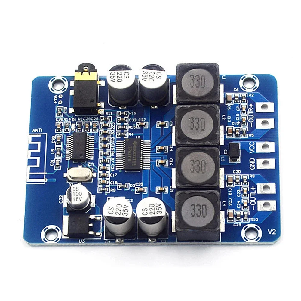 TPA3118 2X30W Dual Channel Stereo Audio Bluetooth Digital Power Amplifier Board XH-M314 Amplificador Original Chip DC 8V-26V