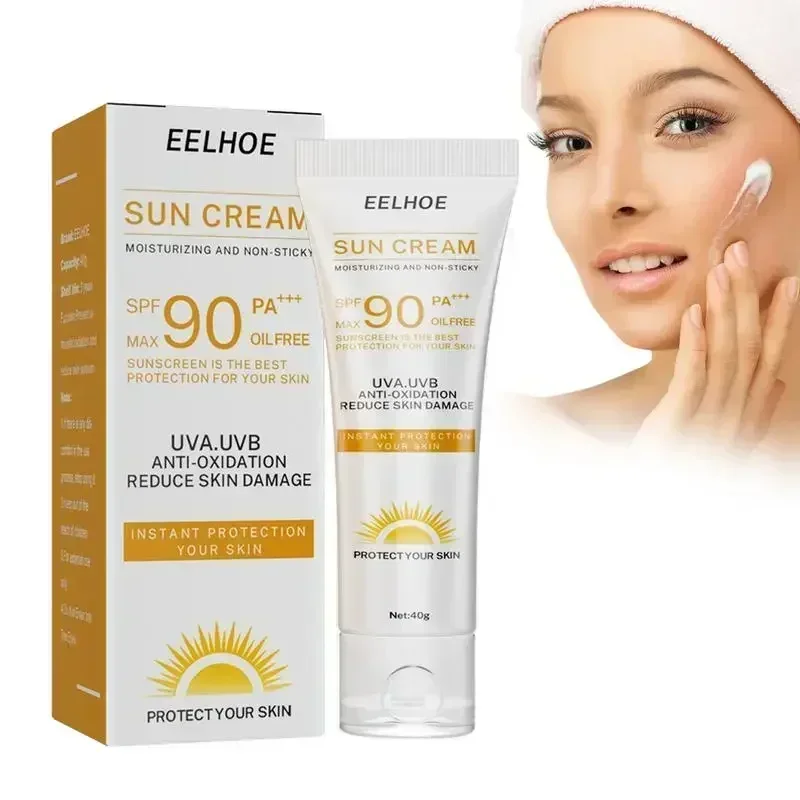 Zonnebrandcrème Zonnebrandcrème Zonnebrandcrème Sunblock Huid Beschermende Crème Nieuwe Zonnebrandcrème Bleken Gezichtsvochtinbrengende Crème Anti Veroudering Olie Controle