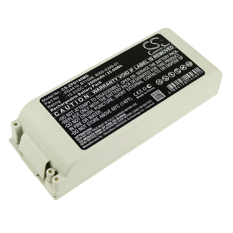 

2500mAh Replacement Medical Battery for ZOLL 8000-0299-01, 8000-0299-10, AED Pro Defibrillator